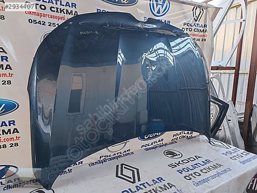 Renault Megane 4 motor kaputu orijinal füme göçük hasarlı