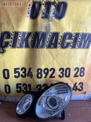 W211 Makyajlı Mercedes E Serisi Sol Ön Xenon Far