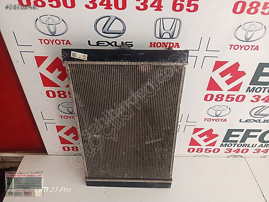 TOYOTA COROLLA DİZEL SU RADYATÖRÜ ÇIKMA ORİJİNAL 2013-2018