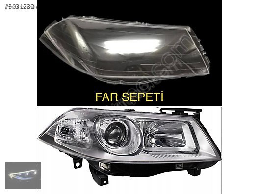 MEGANE 2 SAĞ FAR CAMI SIFIR
