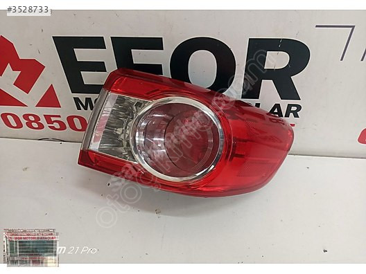 TOYOTA COROLLA SAĞ DIŞ STOP ÇIKMA ORJİNAL YEDEK PARÇA