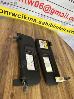 BMW F10 GÜNEŞLİK ÇIKMA ORJİNAL SİYAH