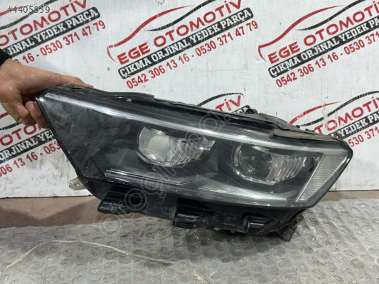 VW T-ROC LEDLİ MERCEKLİ SOL FAR ORJINAL HATASIZ