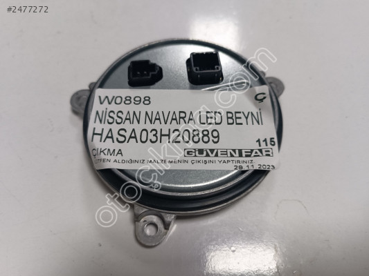 NİSSAN NAVARA LED BEYNİ HASA65910429 W0898 HASA03H20889 Ç