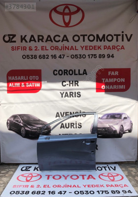 2019-2025 TOYOTA COROLLA ÇIKMA ORJINAL SOL ÖN KAPI