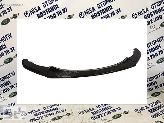 BMW 1 SERISI F20 2011-2015 MT TAMPON İÇİN ON LIP (PARLAK SİYAH)