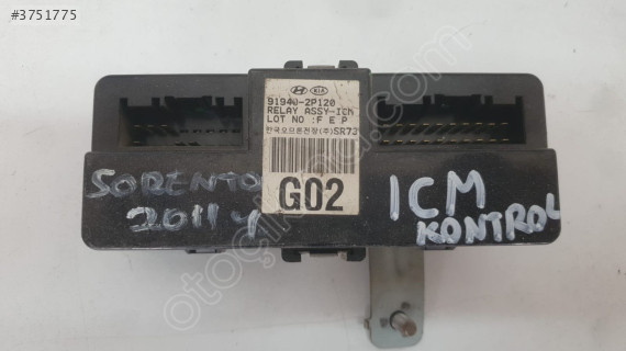kia sorento 2011 ıcm kontrol rölesi/modülü (son fiyat)