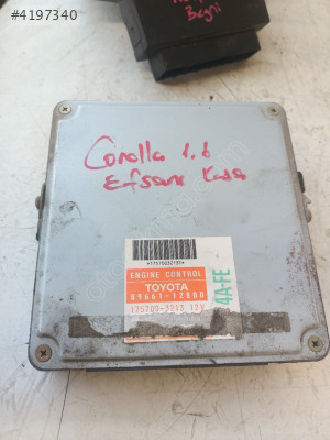 TOYOTA COROLLA EFSANE KASA MOTOR BEYNİ 89661-12800