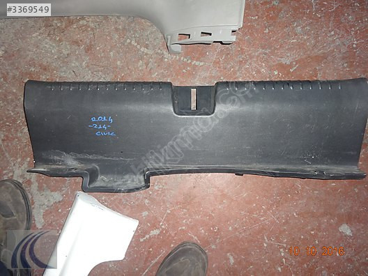 HONDA CIVIC 2013 ÇIKMA ARKA PANEL ÜSTÜ PLASTİĞİ