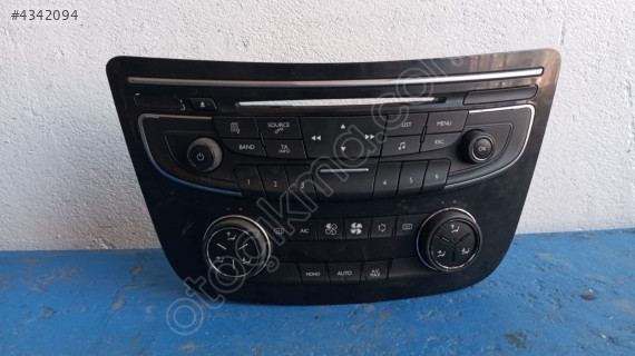 Peugeot 508 kalorifer kontrol paneli