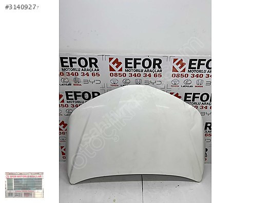 TOYOTA COROLLA MOTOR KAPUTU ÇIKMA ORJİNAL YEDEK PARÇA 19-24