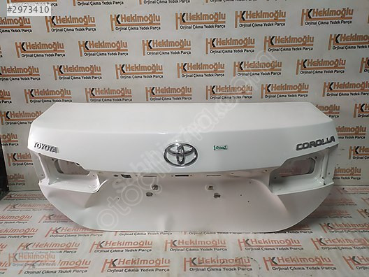 TOYOTA COROLLA BAGAJ KAPAĞI ORJİNAL ÇIKMA 6440102B60 6440102A30