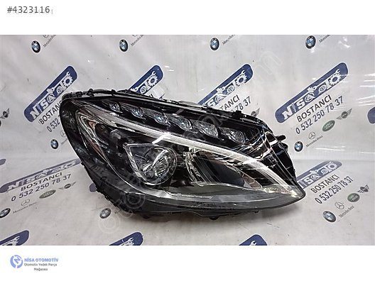 MERCEDES C SERİSİ W205 KASA MAKYAJSIZ XENONLU SAĞ FAR A205906380
