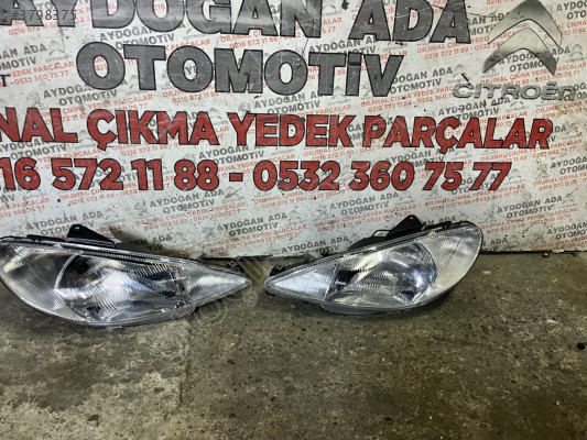 2000 model 206 sıfır takım far