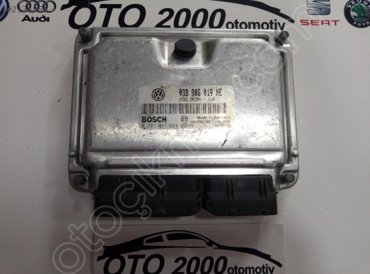 038906019NE SEAT IBIZA 1.9 TDI ATD MOTOR BEYNİ ÇIKMA