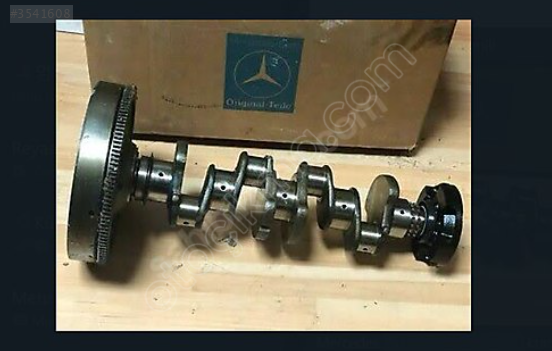 MERCEDES w115 w123 200 230.4 KRANK MİLİ ÇIKMA ORJİNAL