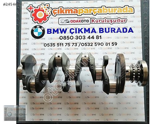 BMW F10 5.20d N47 (977) Çıkma STD Krank Orijinal Temiz