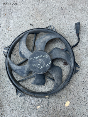 CİTROEN C4 PEUGEOT 307 FAN MOTORU VE DAVLUMBAZI 1831294016