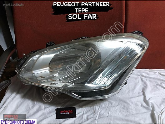 Orjinal Peugeot Partner Sol Far - Eyupcan Oto Çıkma Parça