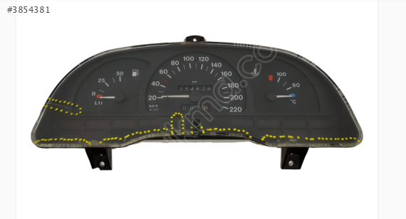Hız Göstergesi/Gösterge Paneli Opel Astra 81117841 90452686