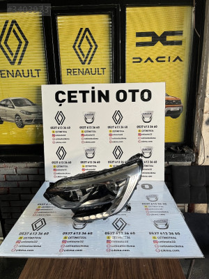 Megane 4-IV (Faz 2) Ön Sol Far Krom Çerçeeli (2020-2024)