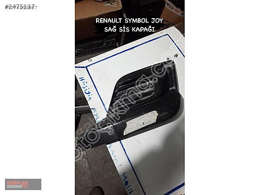Renault Symbol Joy için Sağ Sis Farı Kapağı