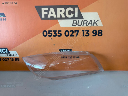 BMW 3 SERİSİ E90 SAĞ FAR CAMI SIFIR DÜZ