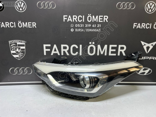 HYUNDAİ İ20 SOL ÖN FAR ORJİNAL LEDLİ MERCEKLİ HATASIZ  92101-C8