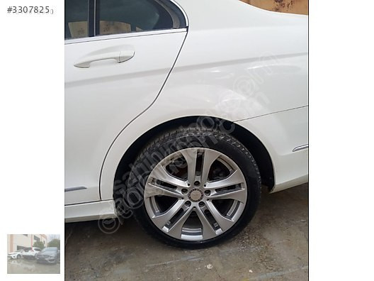 2012 MERCEDES C 180 ORJİNAL TAMPON ÜNALLAR OTO YEDEK PARÇADA