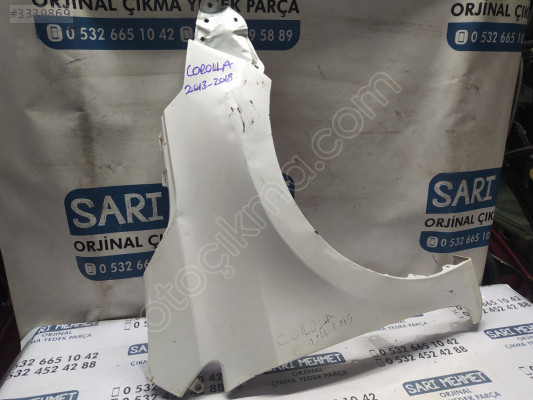 ÇIKMA TOYOTA COROLLA SAĞ ÖN ÇAMURLUK