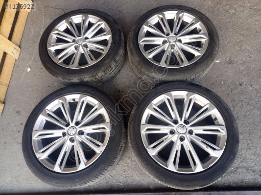 vw passat 235/45/18 orjinal çelik jant lastik takım