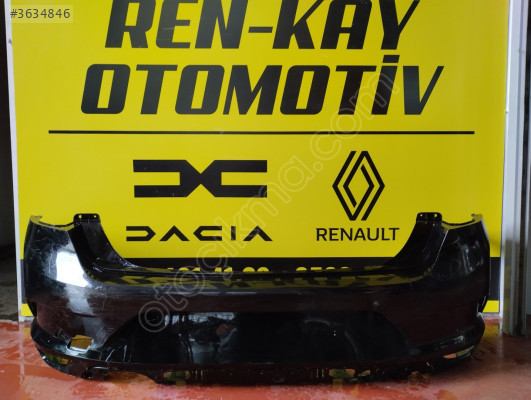 850227725R RENAULT MEGANE 4 ARKA TAMPON SİYAH ORJ RENKAY KOCAELİ