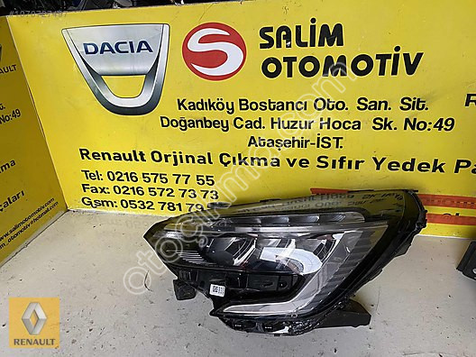 RENAULT CLIO 5 ÇIKMA ORJİNAL SOL FAR