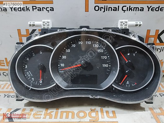 RENAULT KANGOO 4 KİLOMETRE SAATİ KADRAN P248105765R,250465761R K