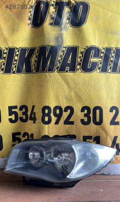 E87 BMW 1 Serisi Sol Ön Far Parçası - Kod: 7193387