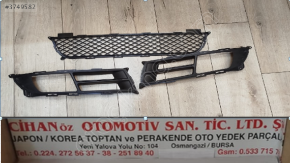 KİA RİO TAMPON IZGARA SET 2006-2010 SEDAN ÇITALI TAMPON/*