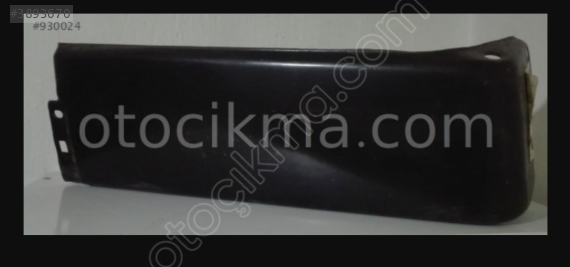 MAZDA E2200 TAMPON ARKA SOL 1987-1998
