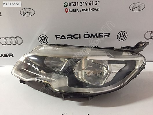 PEUGEOT 301 MAKYAJLI SOL FAR ORJİNAL