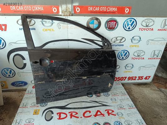 2007-12 Toyota Corolla Yarasa Kasa Sağ Ön Kapı - Orijinal Çı