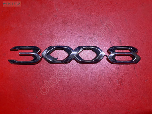 PEUGEOT 3008 YAZISI ÇIKMA CANCAN OPEL CHEVROLET PEUGEOT CİTROEN