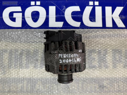 96 656177 80 Peugeot 206 + 1.4 HDİ Şarj Dinamosu ORJİNAL