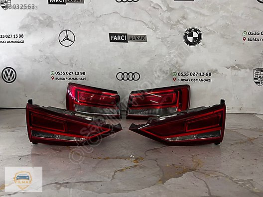AUDİ A3 SEDAN TAKIM İÇ DIŞ STOP ORJİNAL