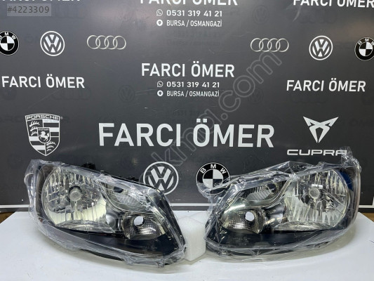 VOLKSWAGEN CADDY 2010-15 SAĞ-SOL TAKIM ÖN FAR SIFIR