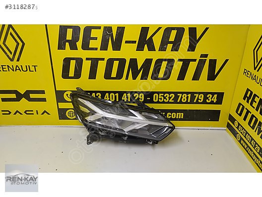 260102586R DACİA SANDERO 3 SAĞ FAR ORJ ÇIKMA RENKAY OTO KOCAELİ
