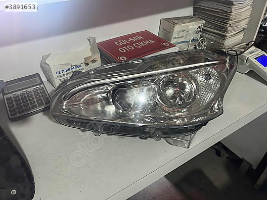 208 sol far mercek ledli çıkma ORJINAL