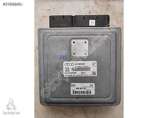 Audi A4 S4 3.0 TFSI Motor Beyni 8K0907551 - 5WP4640602 5WP46