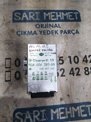 SIFIR ORJ AUDİ A4 A6 A8 KONFOR KONTROL ÜNİTESİ 5GA004397-09