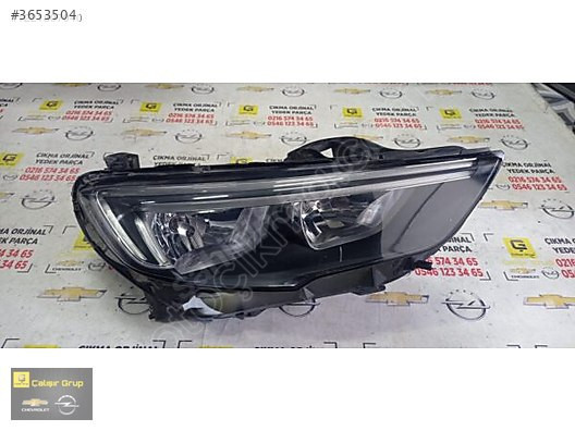 OPEL İNSİGİNİA B SAĞ ÖN DÜZ FAR ÇIKMA SÖKME YEDEK PARÇA