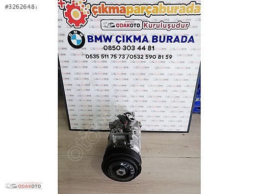 Bmw F30 3.20i (N13) Çıkma Klima Kopresörü Orijinal Temiz
