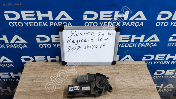 RENAULT MEGANE 3 FLUENCE ÇIKMA SOL ÖN CAM MOTORU